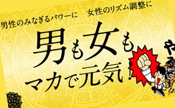 みなぎるパワーがでるマカのサプリメント