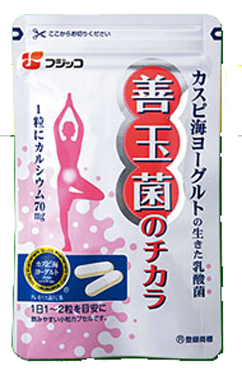 善玉菌のチカラ　フジッコ　パッケージ